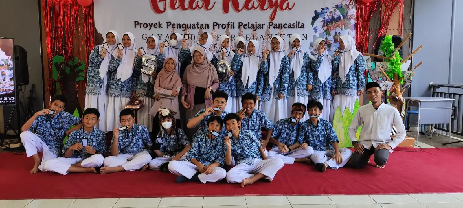 Kegiatan Gelar Karya P5 Angkatan IX SMPIT Nur Hikmah
