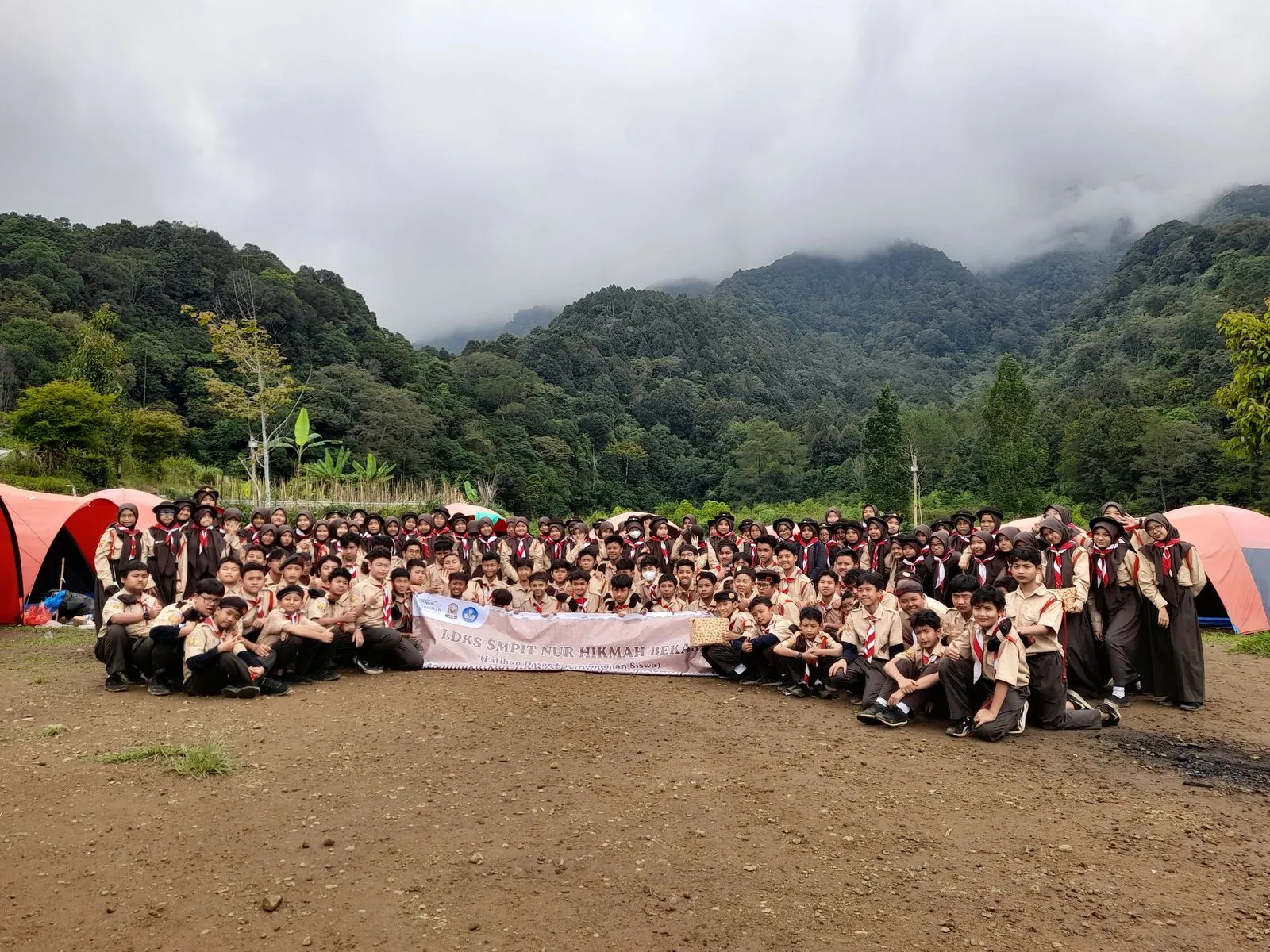 Kegiatan LDKS Angkatan IX SMPIT Nur Hikmah